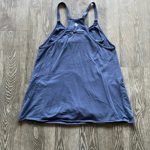 Free People Hot Shot Mini Dress in Indigo - Picture 6 of 11